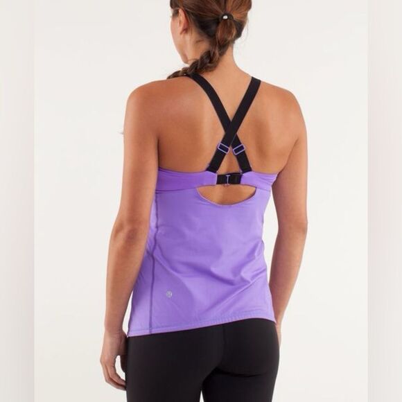 Lululemon Run: Catch Me Tank InPower Purple Size 10 - Picture 1 of 10